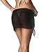 THE MESH KING Coqueta Swimwear Mini Sexy Chiffon Cover up Beach Sarong Pareo Canga Swimsuit Wrap