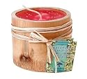 Island Soap Company Hawaiian Bamboo Candle - Strawberry Guava