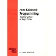 Programming: The Derivation of Algorithms (Prentice-Hall International Series in Computer Science)