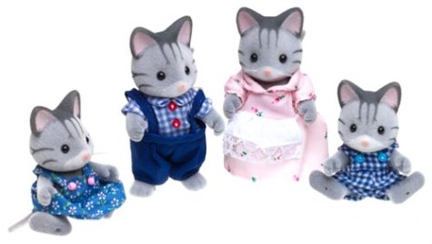 Childrens Toyshop  Toys : Calico Critters Fisher Cat Family