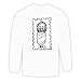 Long Sleeve T-shirt with missive, 