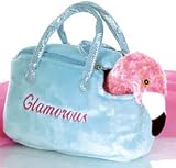 Plush Pink Flamingo Fancy Pals Pet Carrier 8 &acute; - B000FBNT1Q