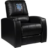 Home Theater Recliner with MLB New York Mets Secondary Panel
