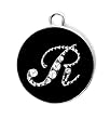 Fleur De Lis Monogram Necklace - R Fleur De Lis Monogram Necklace - R