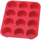 HIC Brands that Cook Essentials Silicone 12-Cup Muffin Pan