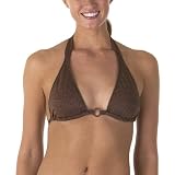 Mossimo Black: Shimmer Triangle Swim Top - Cocoa