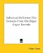Individual Reference File: Extracts From The Edgar Cayce Records