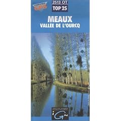Carte de randonn�e : Meaux - Vall�e de L'Ourcq