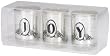 Energizer XVM3DL103  LED Flameless Tea Light with Silver Mercury Glass Finish, 2 x 2.5, 3 pack,  Holiday, Christmas, JOY