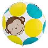 Mod Monkey Mylar Balloon Party Supplies