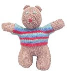 Review Brora  / Mocha Teddy Bear with Stripy Jumper