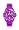 Ice-Watch Unisex-Armbanduhr Small Sili Forever violett SI.PE.S.S.09
