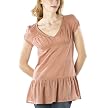 Juniors Mossimo® Red: Voile Shirtdress- Cedar Shingle