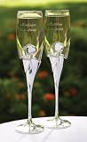 Bling Hearts Personalized Flutes