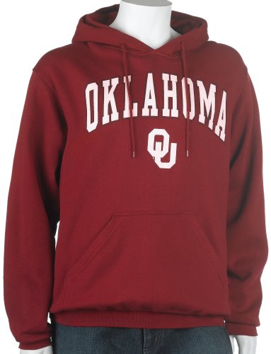 Soffe University of Oklahoma Hoodie with Arch and Mascot
