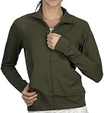Bella Ladies Cotton Spandex Cadet Jacket. 807