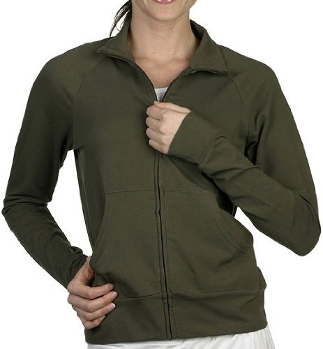 Bella Ladies Cotton Spandex Cadet Jacket. 807