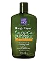 Kiss My Face Rough Thyme Bath & Shower Gel, 16-Ounce Bottles (Pack of 3)