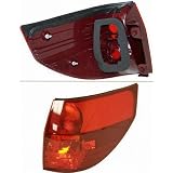 04 TOYOTA SIENNA van TAIL LIGHT RH (PASSENGER SIDE) VAN, Assy, Mounted on side panel... by Parts Train
