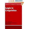 Logic in Linguistics (Cambridge Textbooks in Linguistics) by  Jens Allwood, Lars-Gunnar Andersson, and Osten Dahl