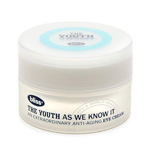 Bliss The Youth As We Know It An Extraordinary Anti-Aging Eye Cream .5 fl oz (15 ml)