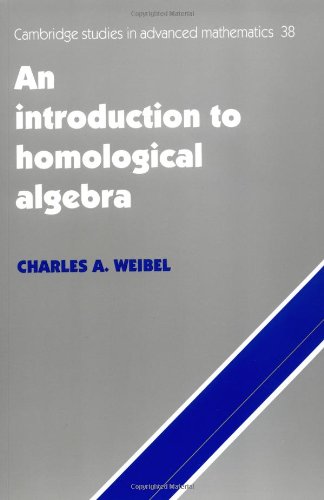 an introduction to homological algebra cambridge studies in advanced mathematics