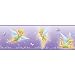 Blue Mountain Wallcoverings 83182030 Tinker Bell Lavender Prepasted Wall Border