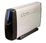ATMT 3.5 400GB External Hard Drive With USB2 & IEEE, Silver/Black