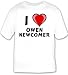 I Love Owen Newcomer T-shirt