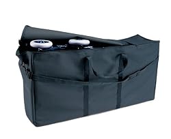 JL Childress Standard and Dual Stroller Travel Bag, Black
