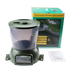 Professional Pond-Fish Automatic Feeder With LCD display(Up to 90 Days Promgrammable Feeding Schedule) Professional Pond-Fish Automatic Feeder With LCD display(Up to 90 Days Promgrammable Feeding Schedule)