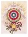 Cockade, Emblem of 1848 Art Giclee Poster Print by French School, 18x24