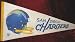 Vintage 70's San Diego Chargers NFL Football Banner Pennant Flag