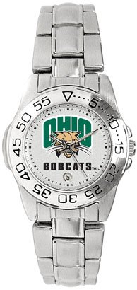 Ohio University Bobcats Ladies Sports Steel Watch