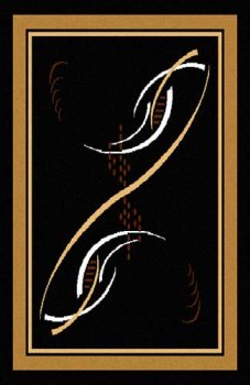 Home Dynamix Area Rugs: Zone: 806: Modern Accents Ebony Rug