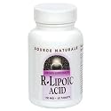 Source Naturals R-Lipoic Acid, 100 mg, 60 Tablets, 60 tablets
