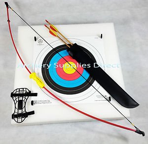 ASD Archery Leisure Bow Set Strong Package with Arrows Target and Faces Kit ASD Archery Leisure Bow Set Strong Package with Arrows Target and Faces Kit