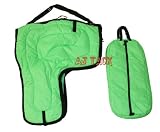 Western Horse Saddle Carrier Lime Green Set
