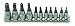 CTA Tools 9680 11-Piece Torx Plus 5-Point Tamper-Proof Socket set