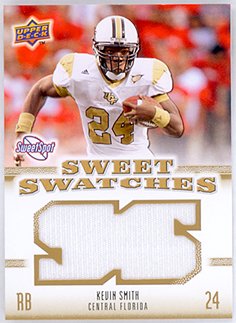 Kevin Smith 2010 Upper Deck Sweet Spot Sweet Swatches Jersey