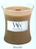 Review WoodWick Candles Biscotti 10 oz / Biscotti Woodwick Jar Candle-10 Oz.