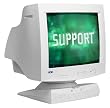 AOC 7ELR 17" CRT Monitor (White)