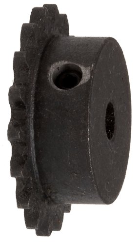 Steel Roller Chain Sprocket Single Hub 1/2 Bore, 32 Teeth, 3/8 Pitch, 3.826 Pitch Dia.
