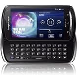 Sony Ericsson MK16A Xperia Pro Android Smartphone with US 3G, QWERTY Keyboard, Touch Screen, 8 MP Camera, Wi-Fi, GPS - Unlocked Phone - US Warranty - Black