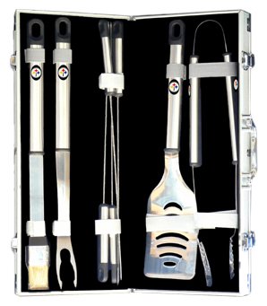 NFL Pittsburgh Steelers 8-Piece Barbecue Set