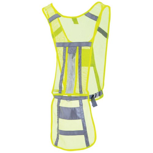 Nathan LED Cycling Vest, Hi-Viz Yellow