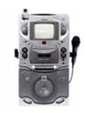 KaraokeVision CDG Karaoke System with 5" B/W Monitor- STVG-535