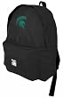 MSU Michigan State University Spartans Logo College Logo Backpack SMALLER than Cumbersome Full-Size Packs- ute Small Back Pack for Travel, Daypack School Bags Best Unique Gifts For Boys, Girls, College Students -