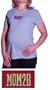MOM2B Embroidered Athletic Short Sleeve Tee - Maternity Top