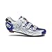 Sidi 2011 Genius 6.6 Carbon Lite Men's Road Cycling Shoes - Blue/White Vernice